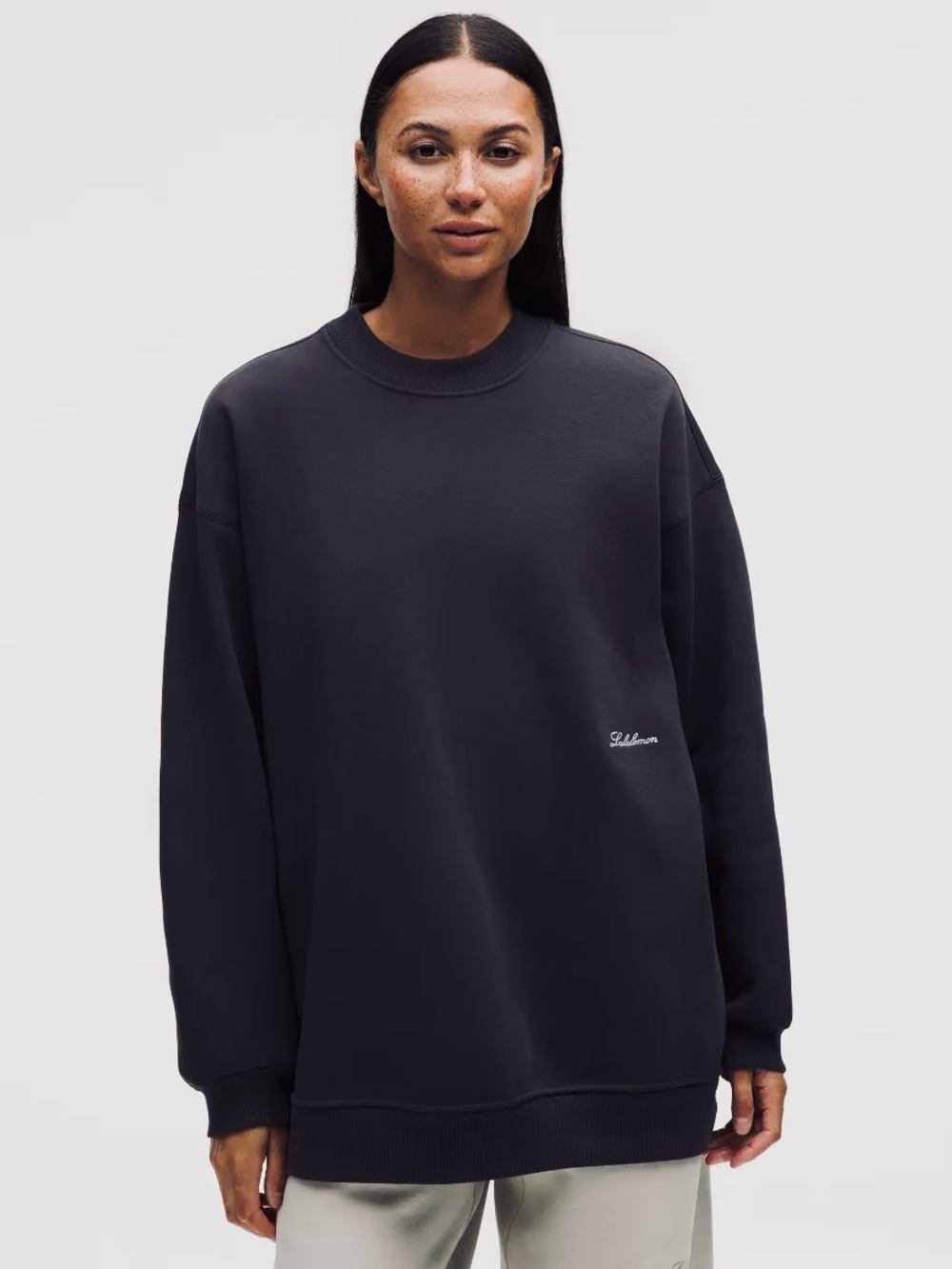 Lululemon W Big Cozy oversized crew, NWT, M